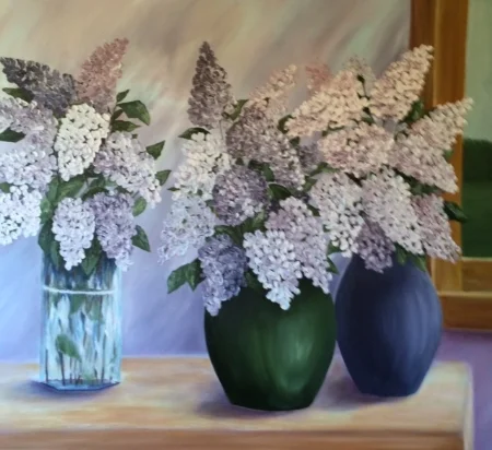 Lilacs 30 x 36