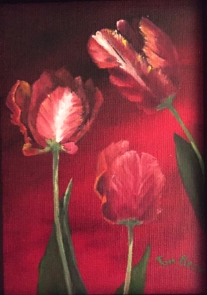Red on Red 5 x 7