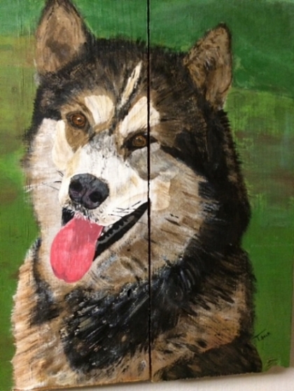   On Wood Panels 8 x 10  