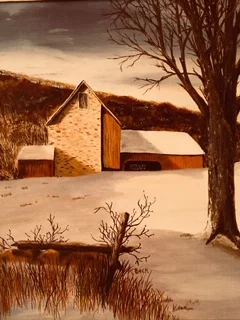 Waiting for Spring 12 X 16