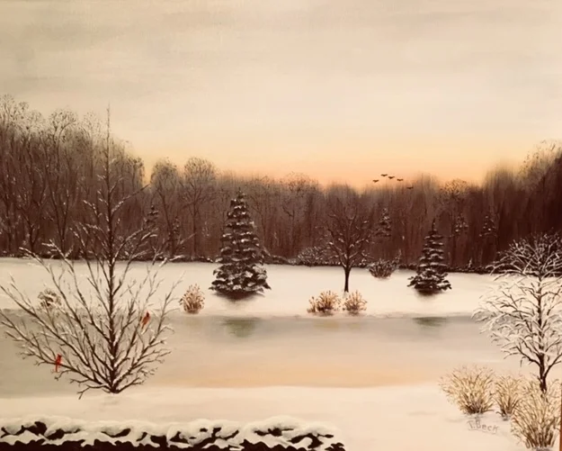 Saddlewood Pond 12 X 16 SOLD