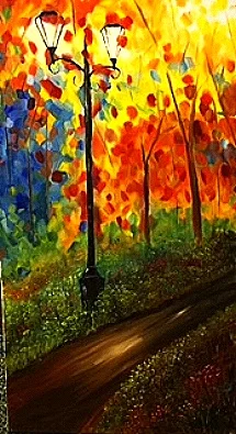 Autumn Path 12 X 24
