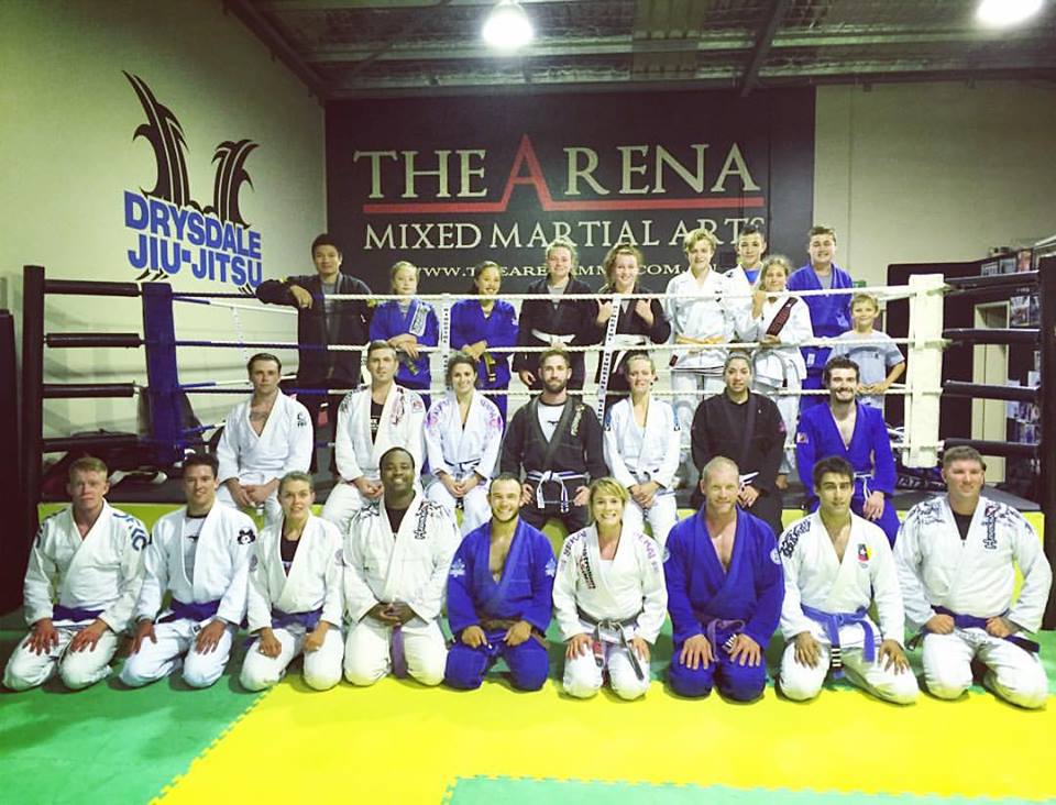 My seminar at The Arena MMA in Perth.