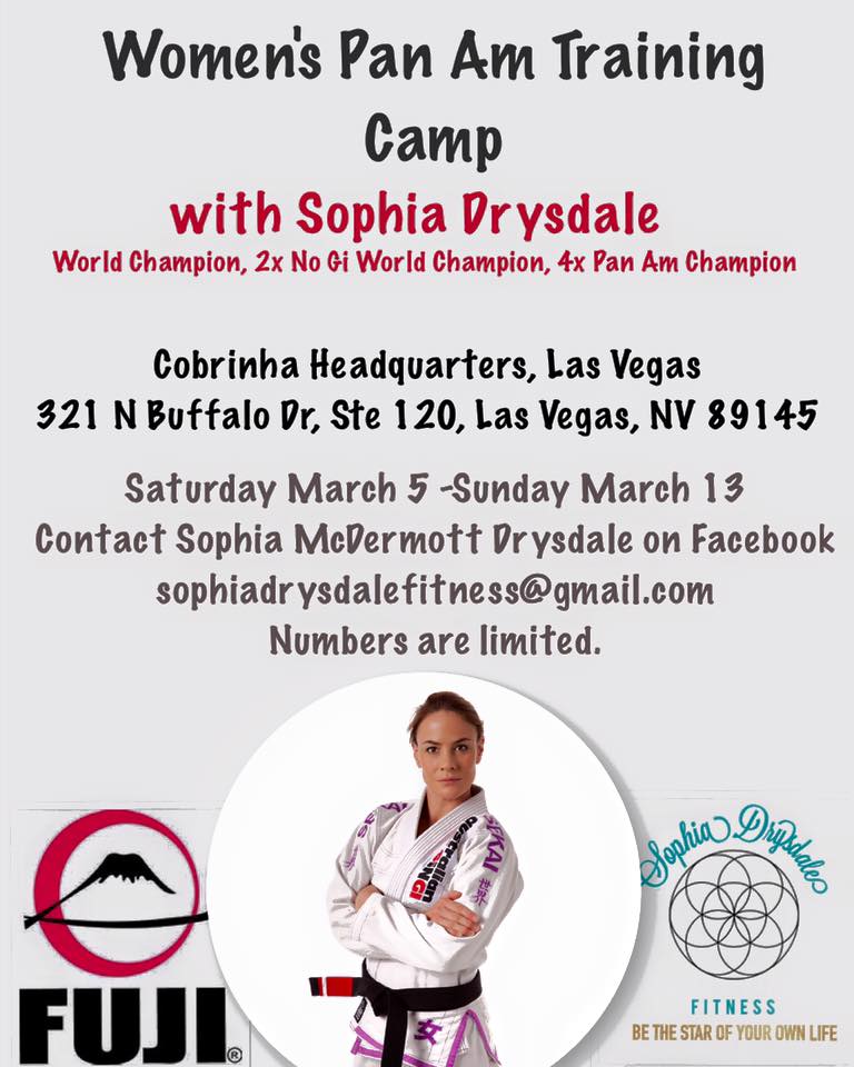A great chance to connect and to train with other talented ladies!