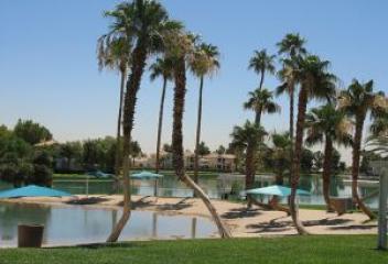 The lagoon, where we can relax after a tough training session
