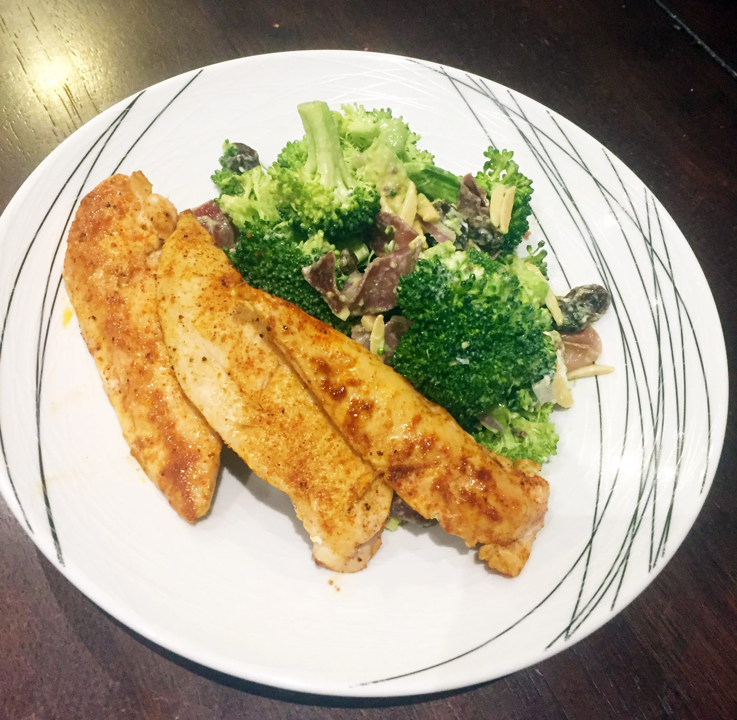 Sophia McDermott Broccoli salad with chicken.jpg