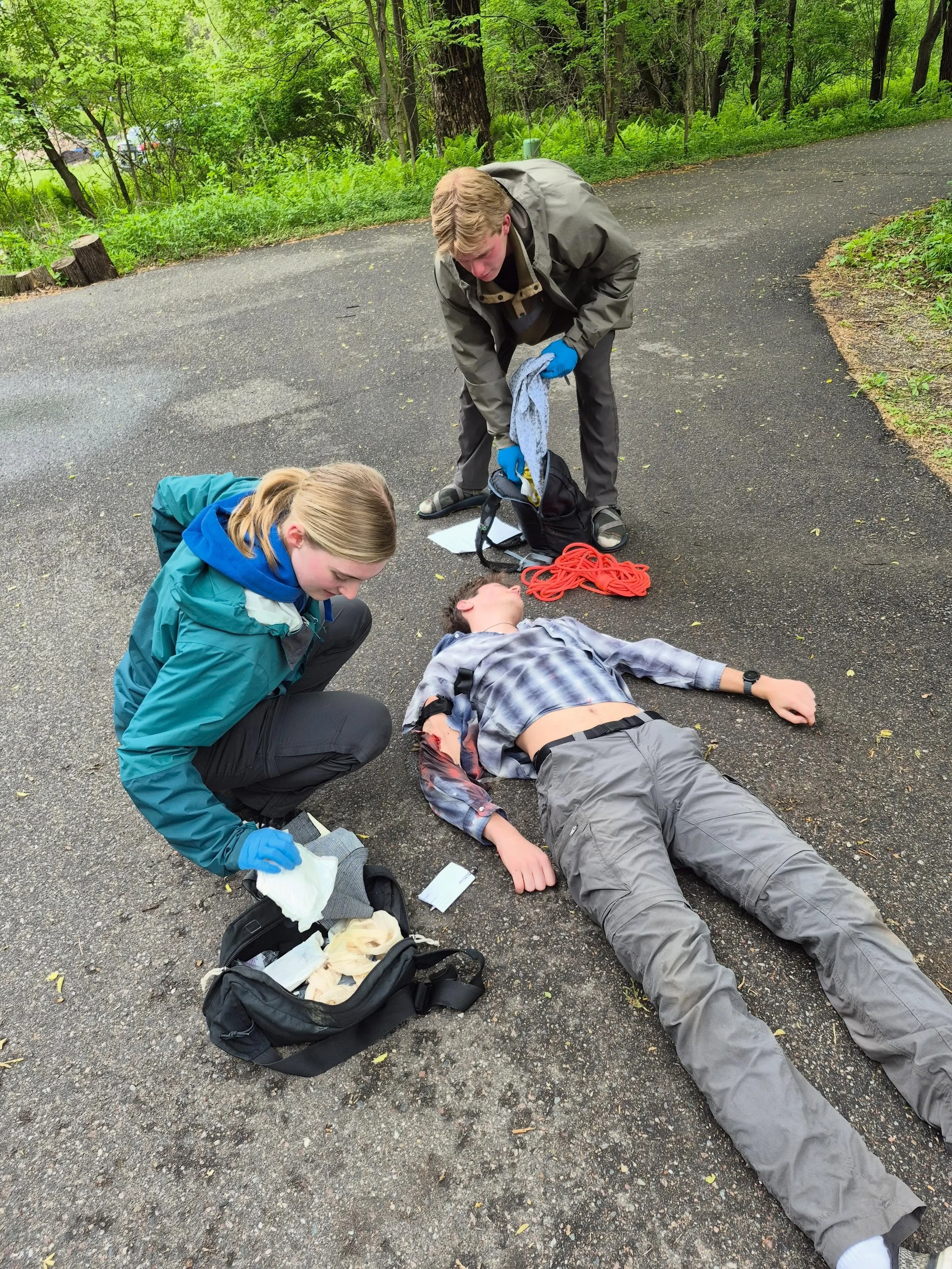Our guides have been hard at work this week learning wilderness medicine🌲⛑️

Next up: whitewater in Duluth!
