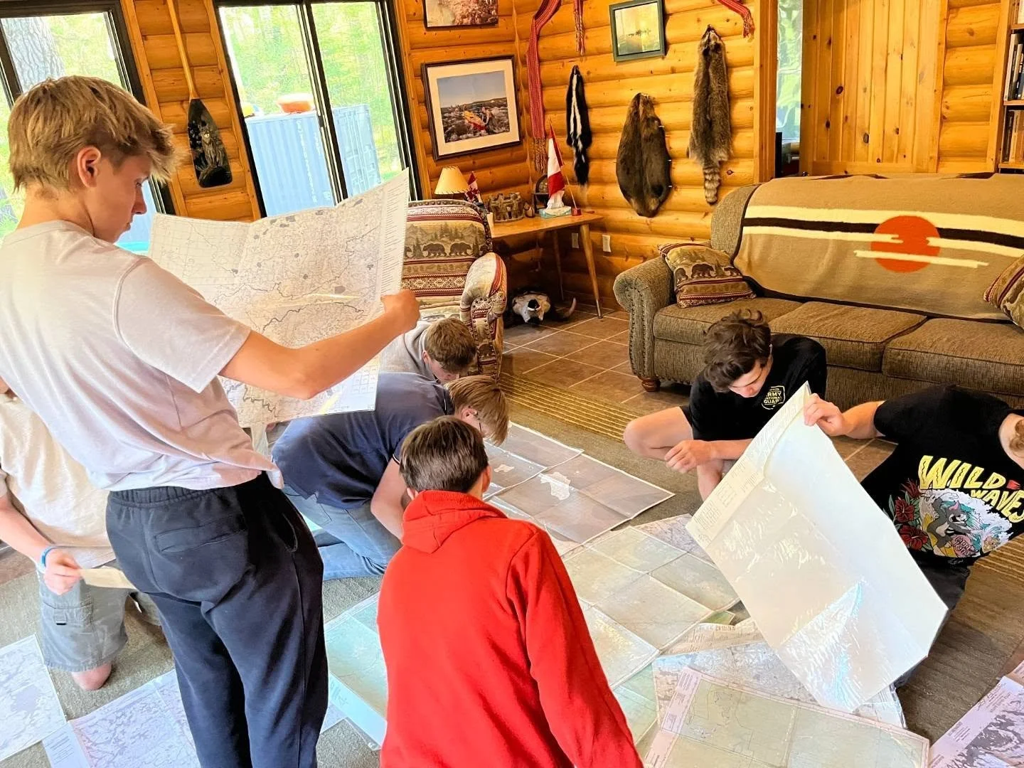So much goes on behind the scenes to make these expeditions happen. Crews stay busy route planning, food packing, paddling, portaging, baking, sewing... and the list goes on!

Here's just a glance at our crews hard at work this season 🌲