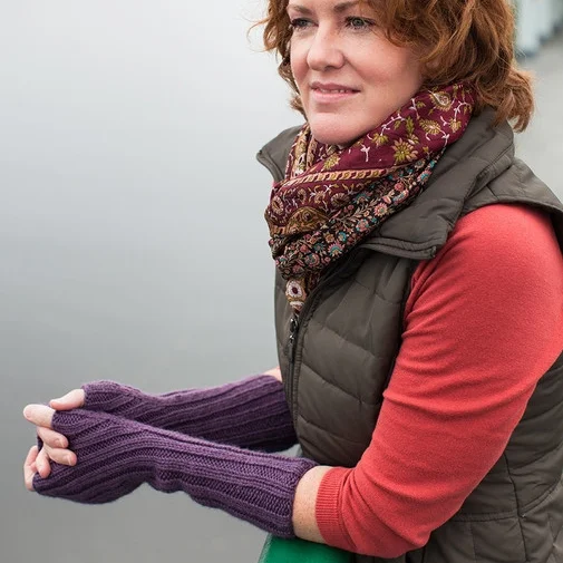 Learn to Knit: Fingerless Gloves