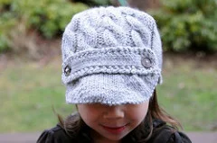 Advanced Beginner Knitting: Learn to Cable- The Capitan Hat