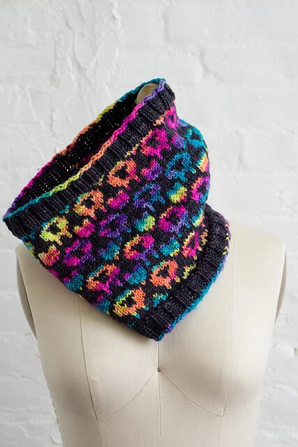 Introduction to Colorwork:  The Psychedelic Sheep Hat or Cowl - session two