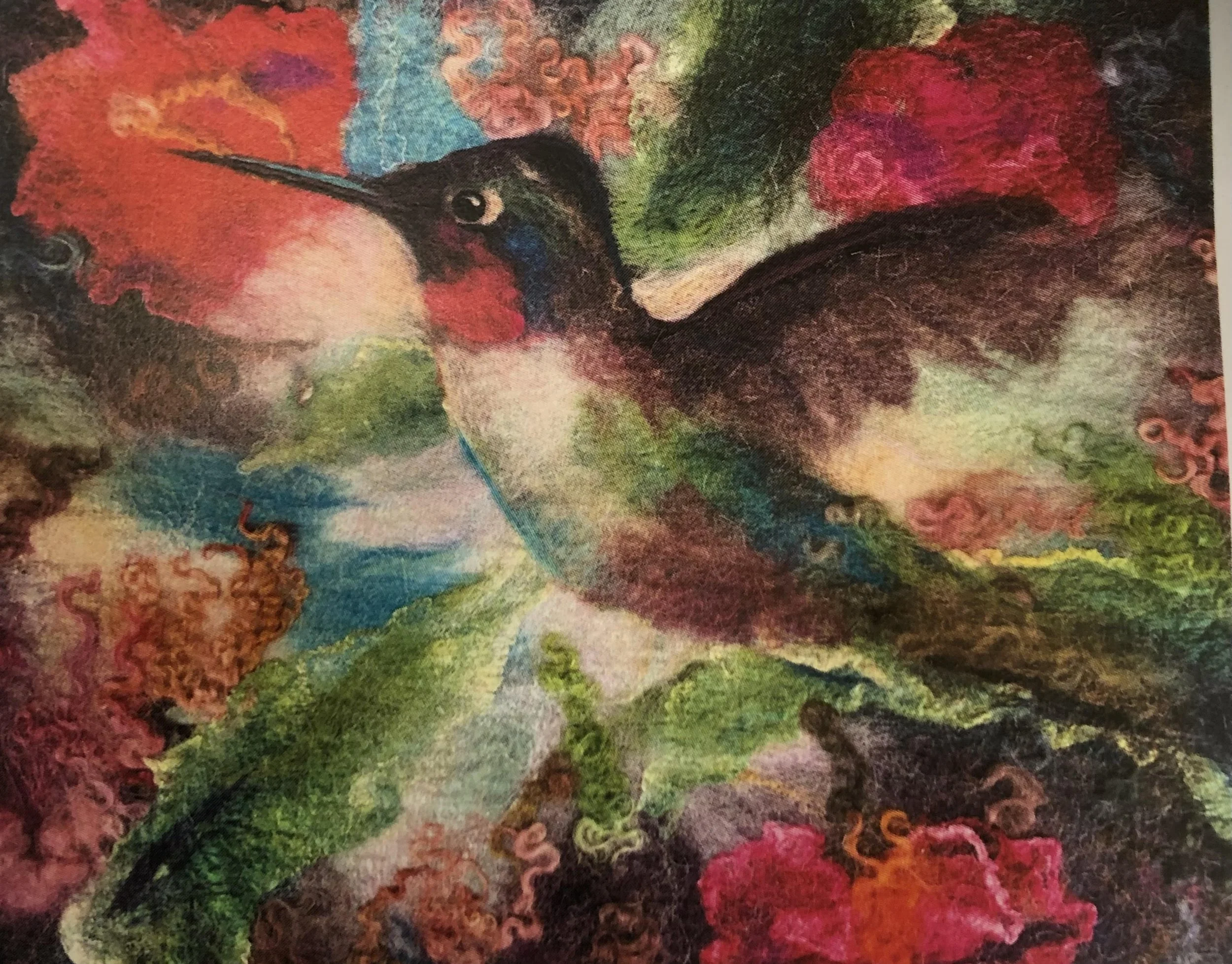 Introduction to Wet Felting: Hummingbird 