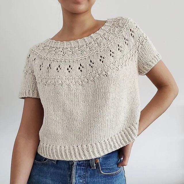 Thursday Night Knitters:  The Ranunculus Sweater