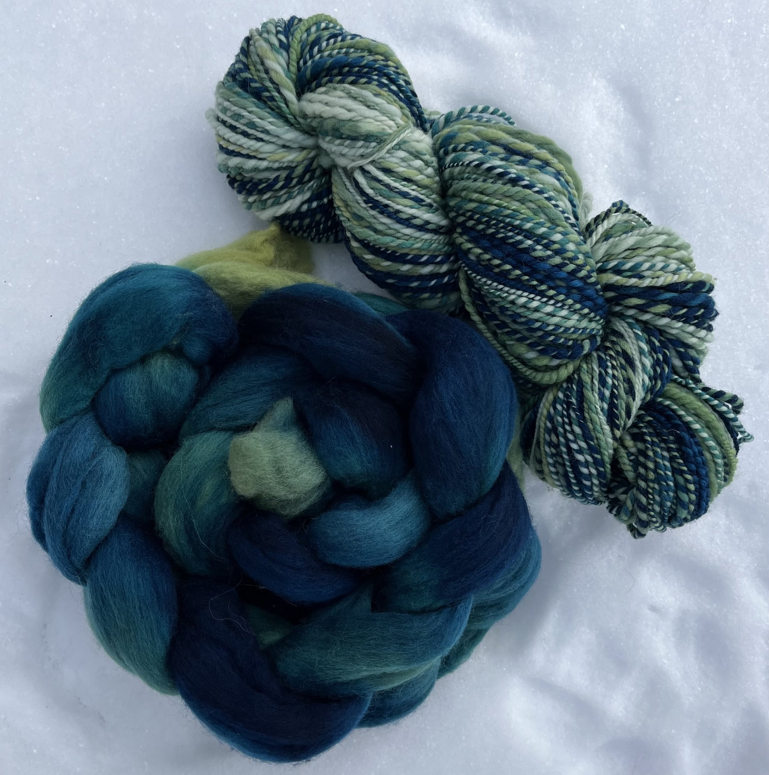 Handpainting Yarn or Fiber with Natural Dye Extracts