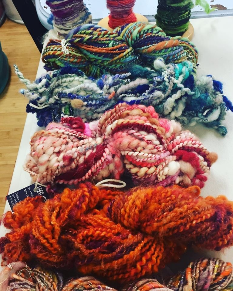 Spinning 102: Art Yarn Extravaganza!