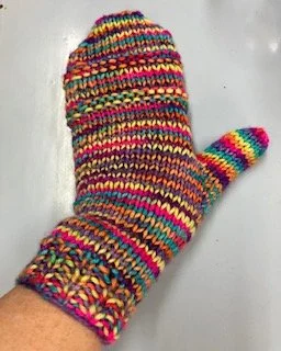 Learn to Knit Mittens