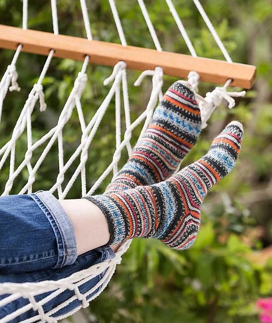 Sunday Socks 2:  Learn to Knit Socks- Toe up!