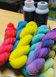 Dyeing Protein Fibers with Acid Dyes