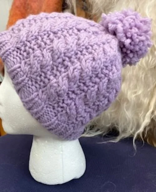 Fun with Cables- The Midvale Hat  