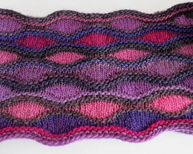 The Lizard Ridge Cowl- Short Rows Three Ways