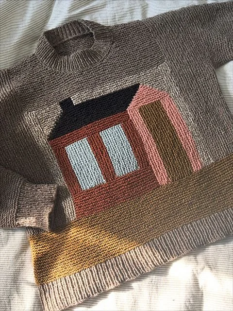 Thursday Night Knitters; The Cabin Pullover