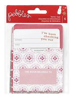 Pebbles Library Tags - We Go Together