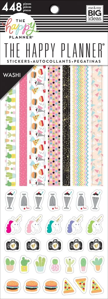 The Happy Planner Super Fun Washi Book
