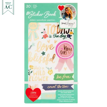 American Crafts Sticker Book by Dear Lizzy