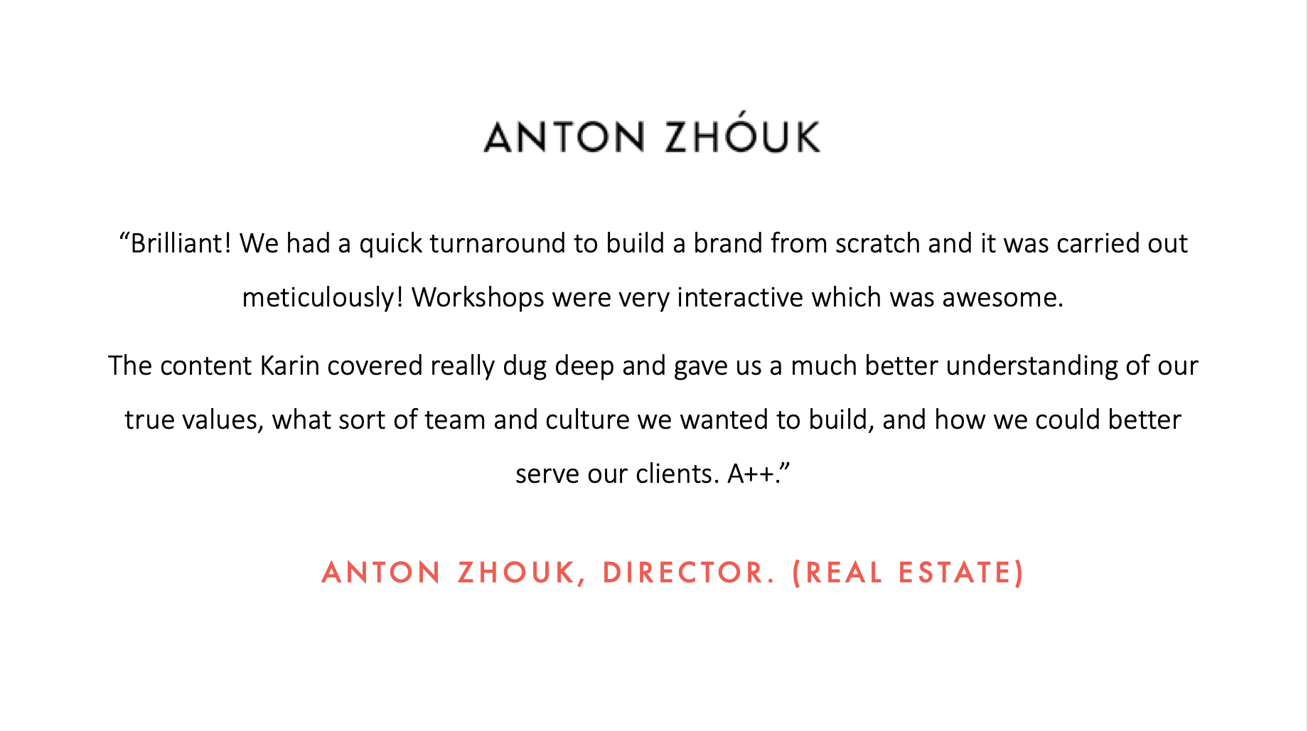 Anton Zhouk Real Estate