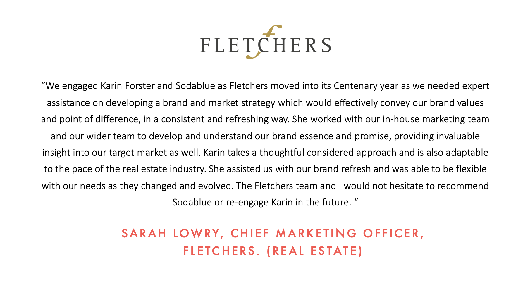 Fletchers real estate