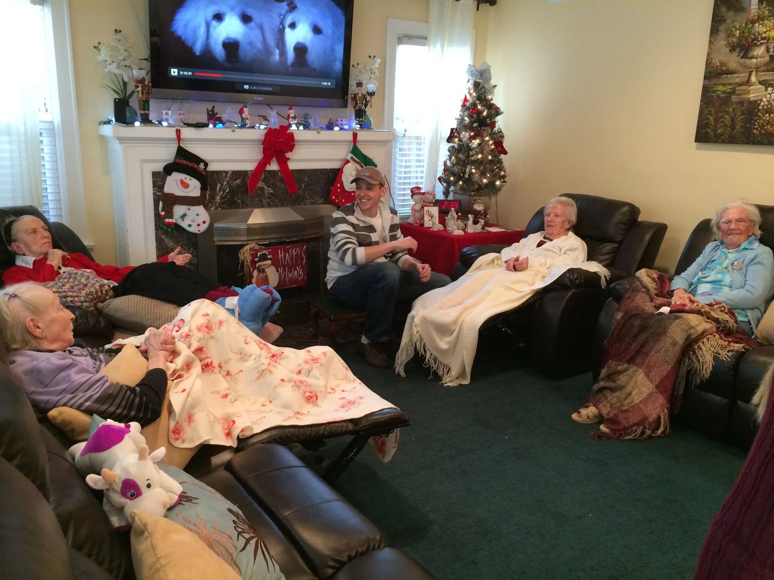 Celebrating the holidays...