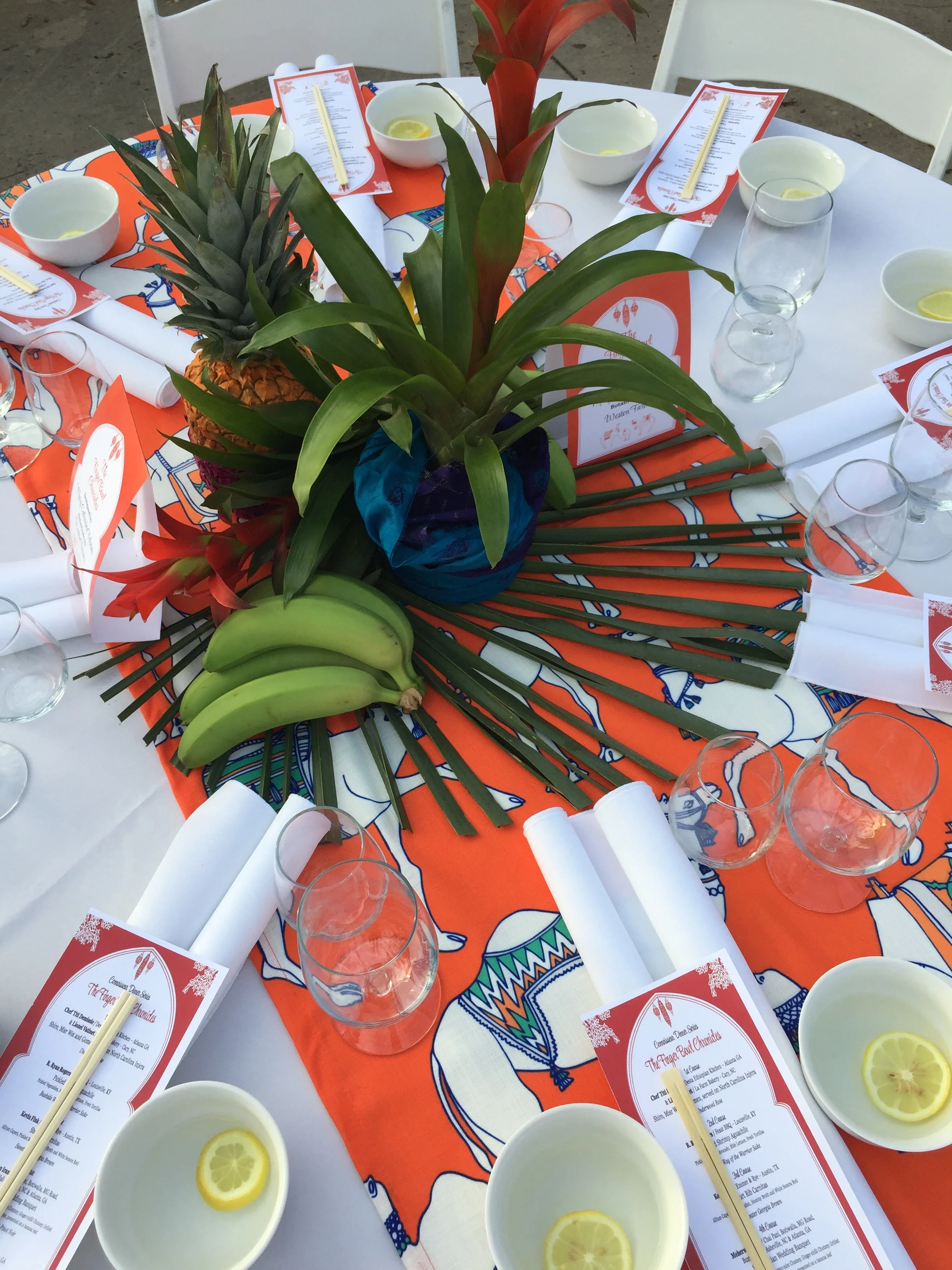 Camels in Firenze Table Runner