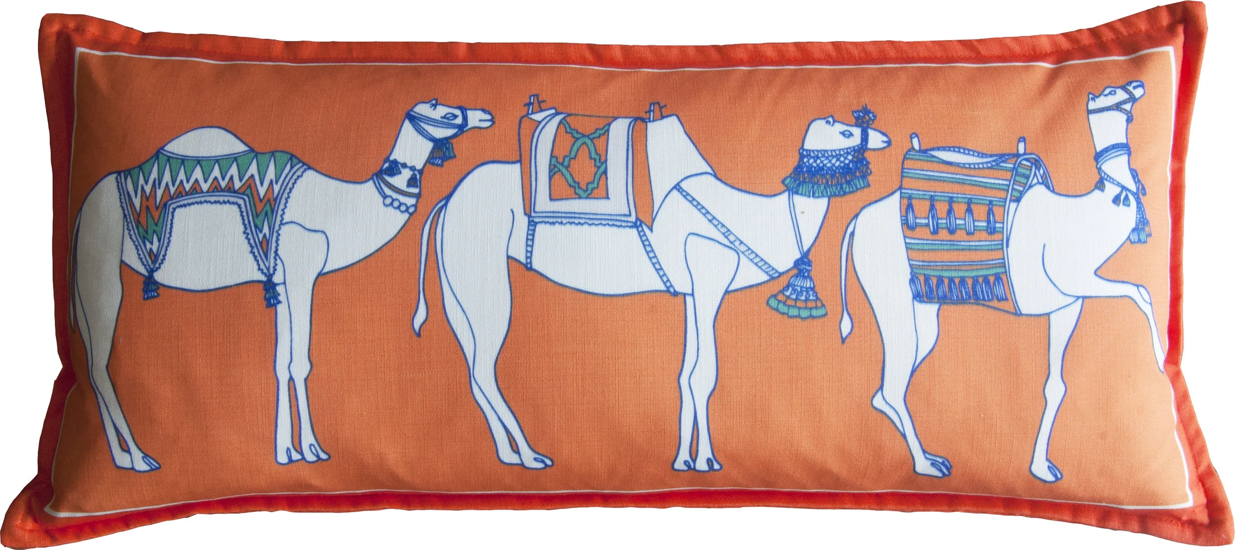 14x30 Camel Lumbar in Orange