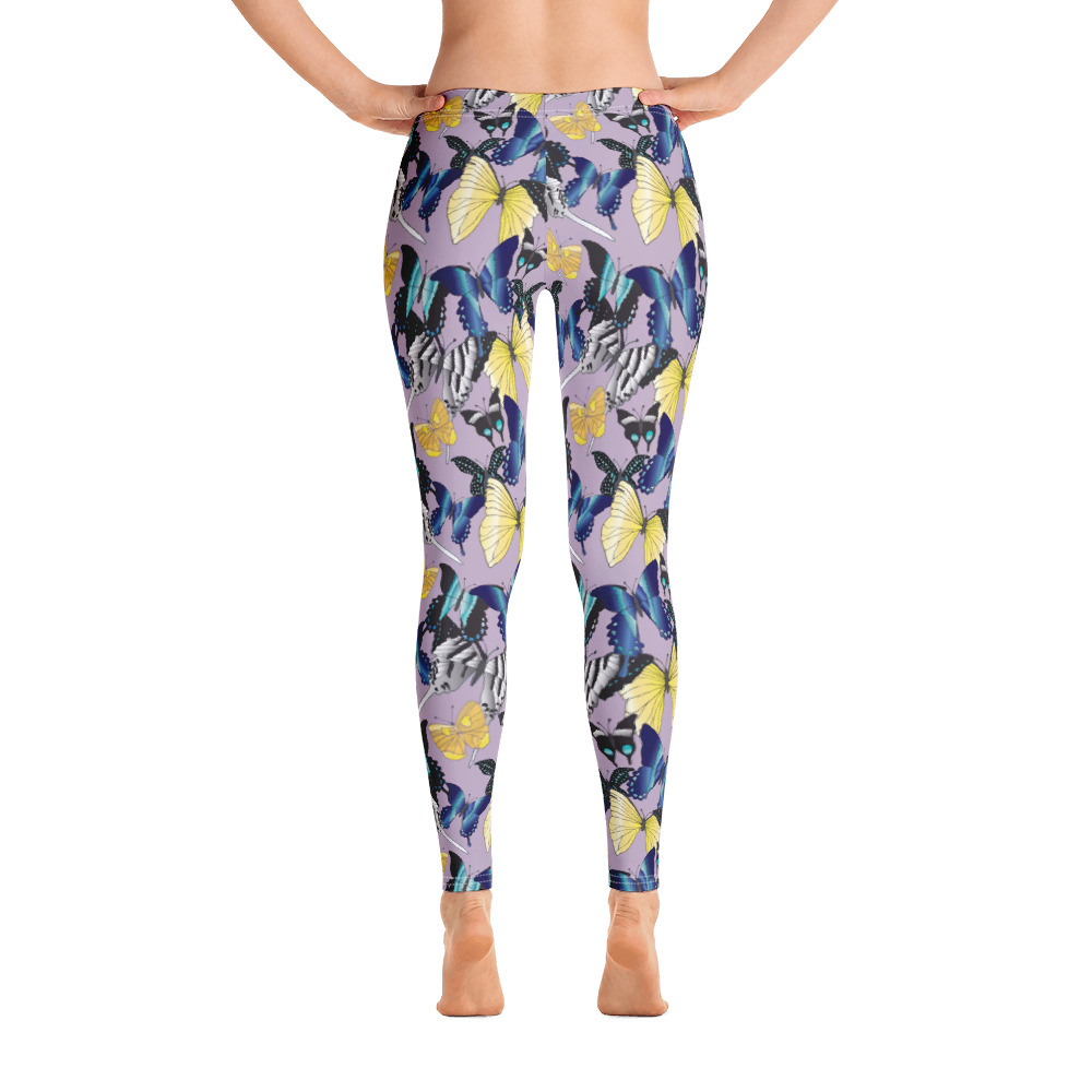 Papillon in Lilac Leggings — Cotton & Quill