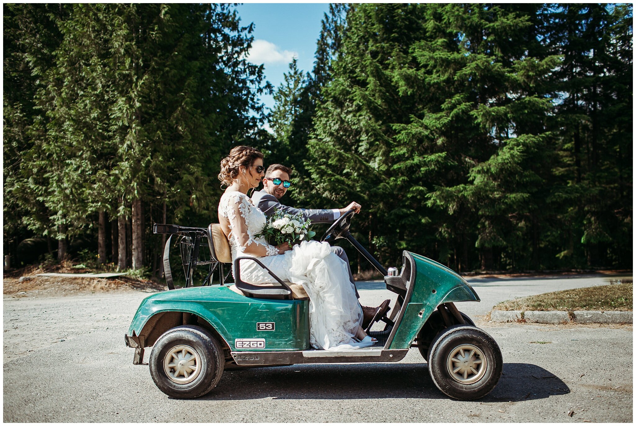 Eighteen Pastures Golf Course Abbotsford and Mission Wedding Photographer