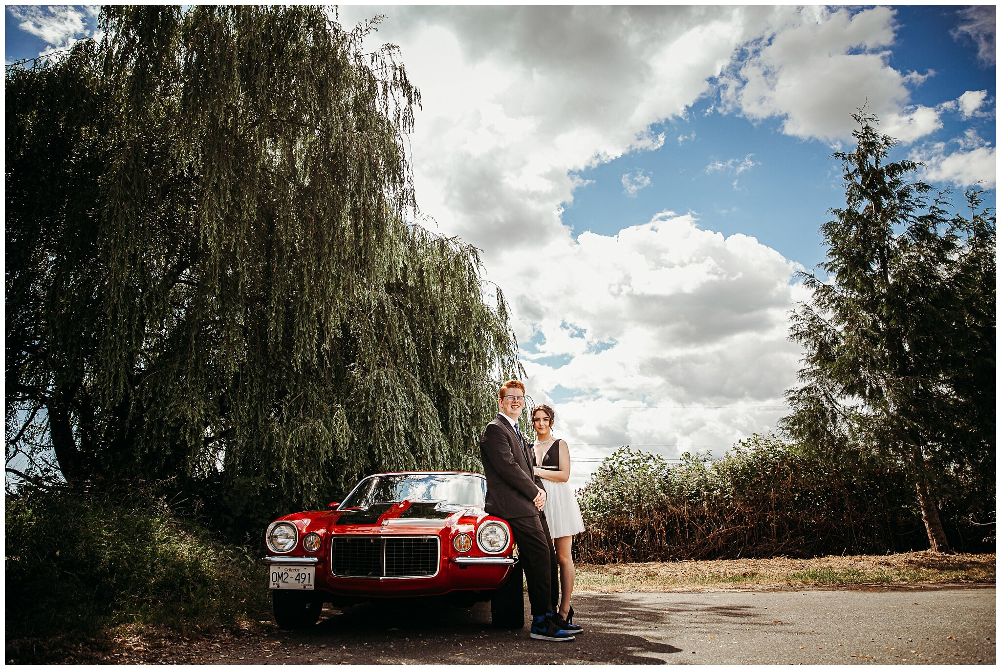 Sports Car Prom Photograph