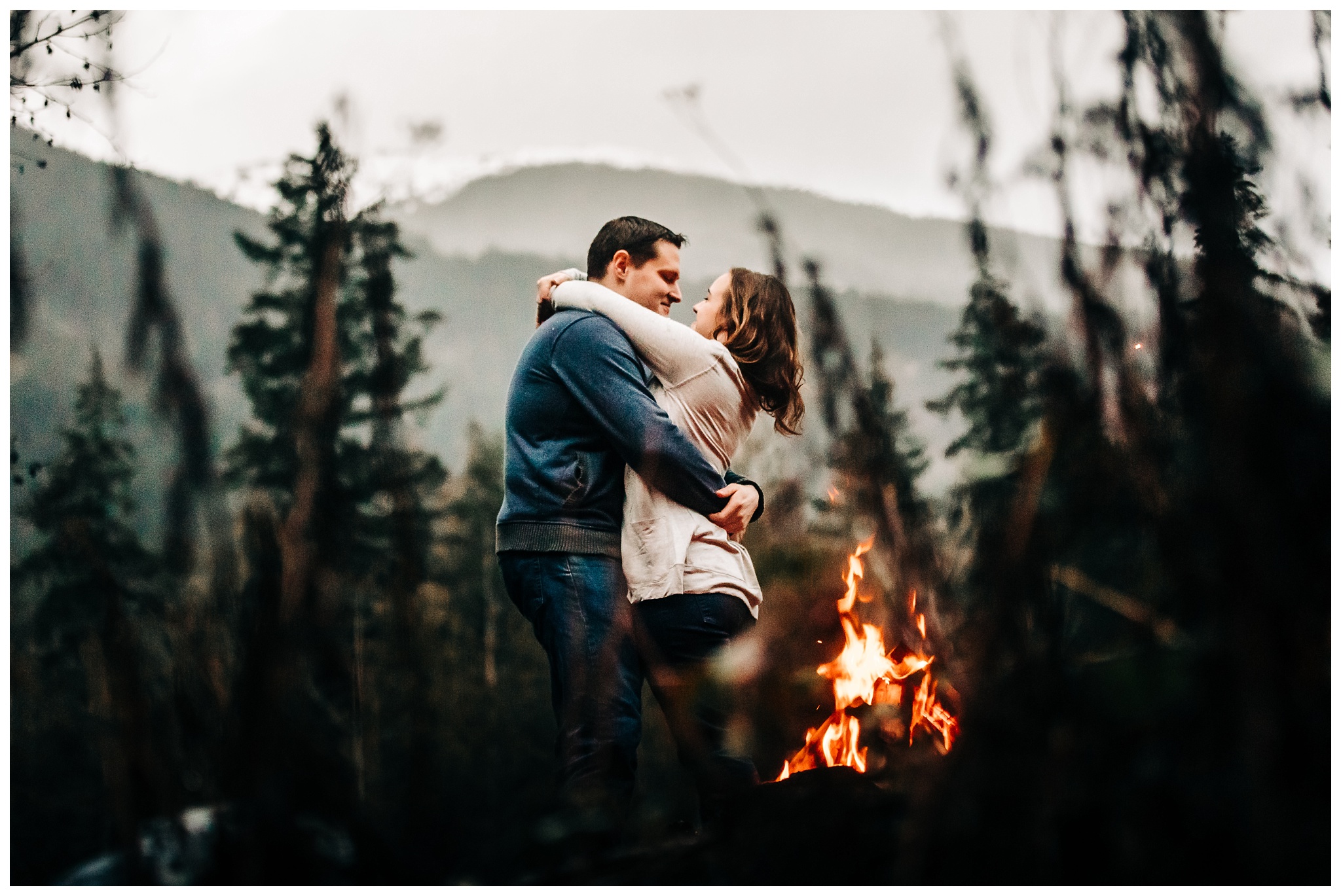 Chilliwack Lake Engagement Photos