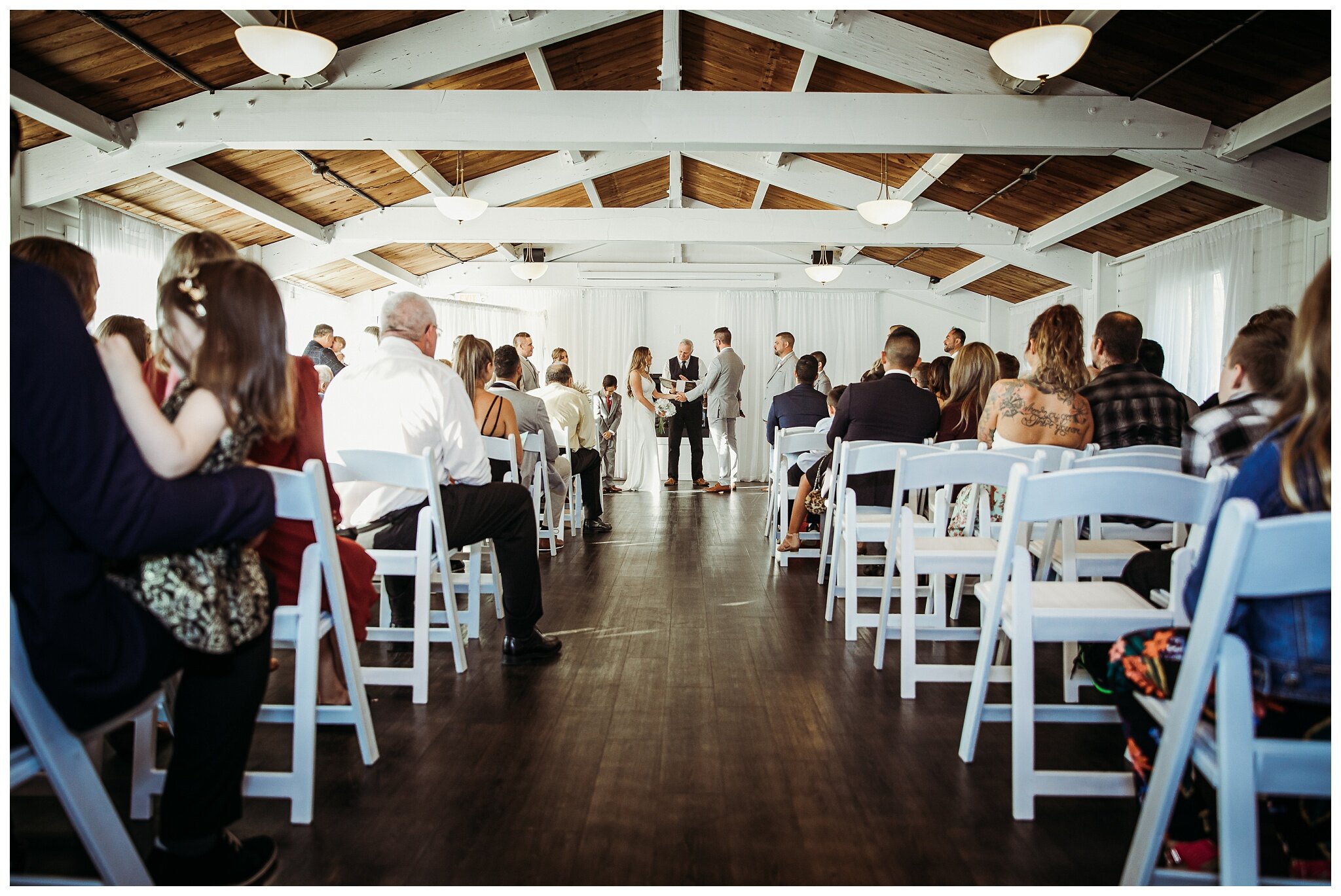 The Falls Golf Course Wedding Ceremony