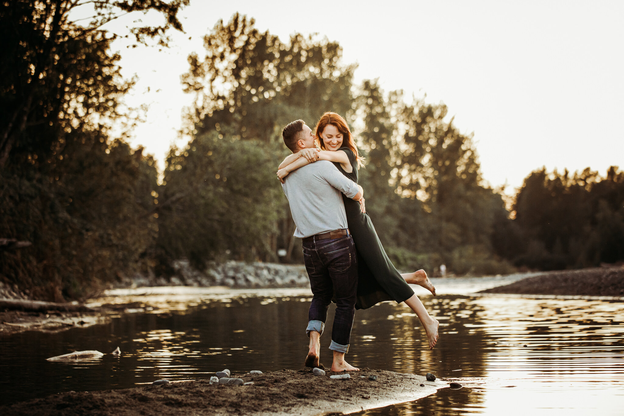 Chilliwack River Engagement Photography
