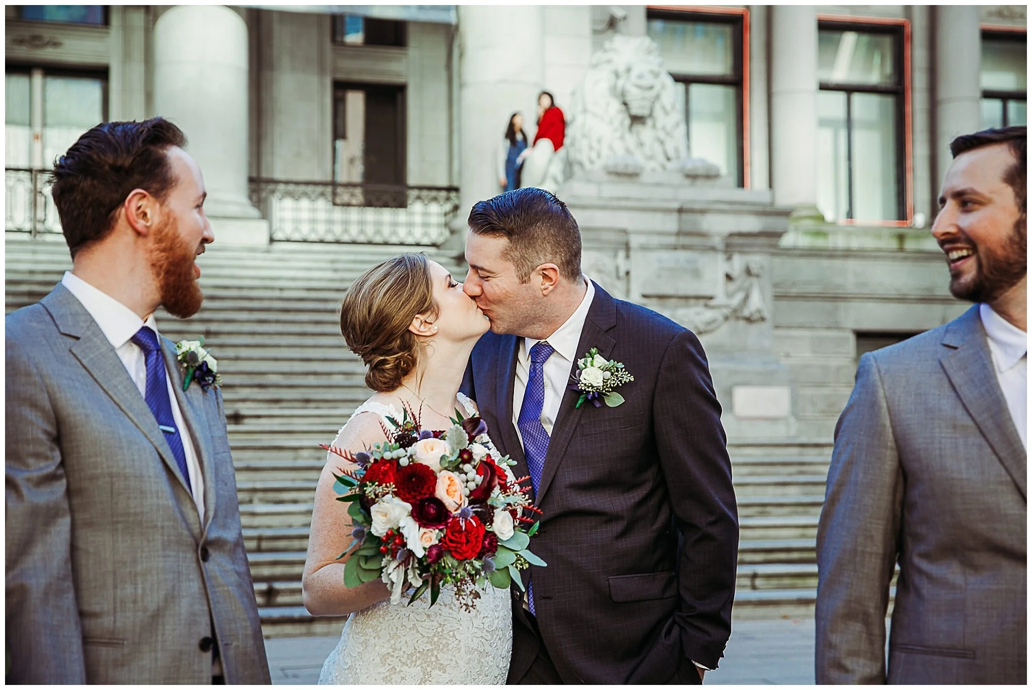Postmark Brewing and Settlement Building Wedding Vancouver, BC