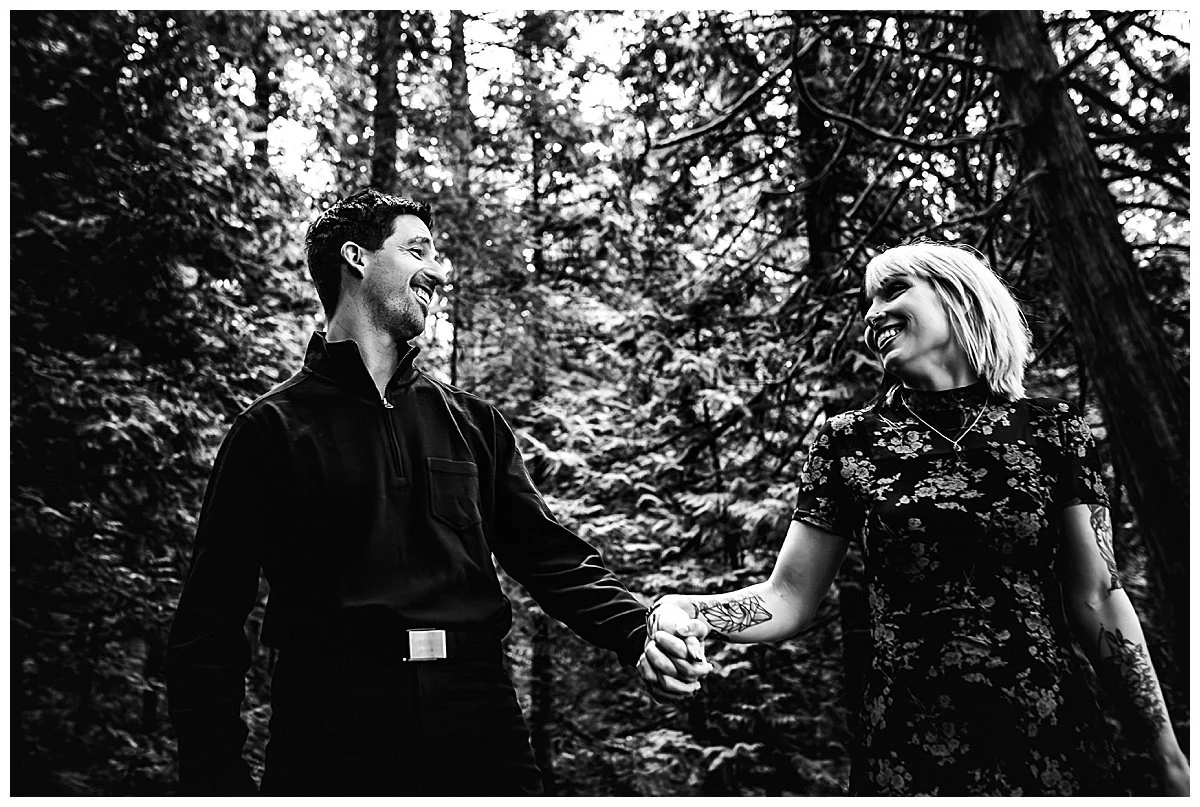 Engagement Session on Harrison Lake beach, BC