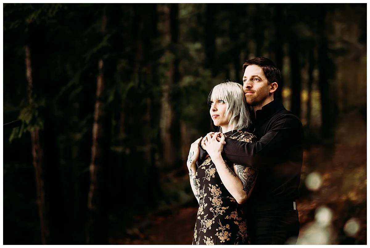Couples Engagement Session at Green Point Day Use area in Harrison Hot Springs