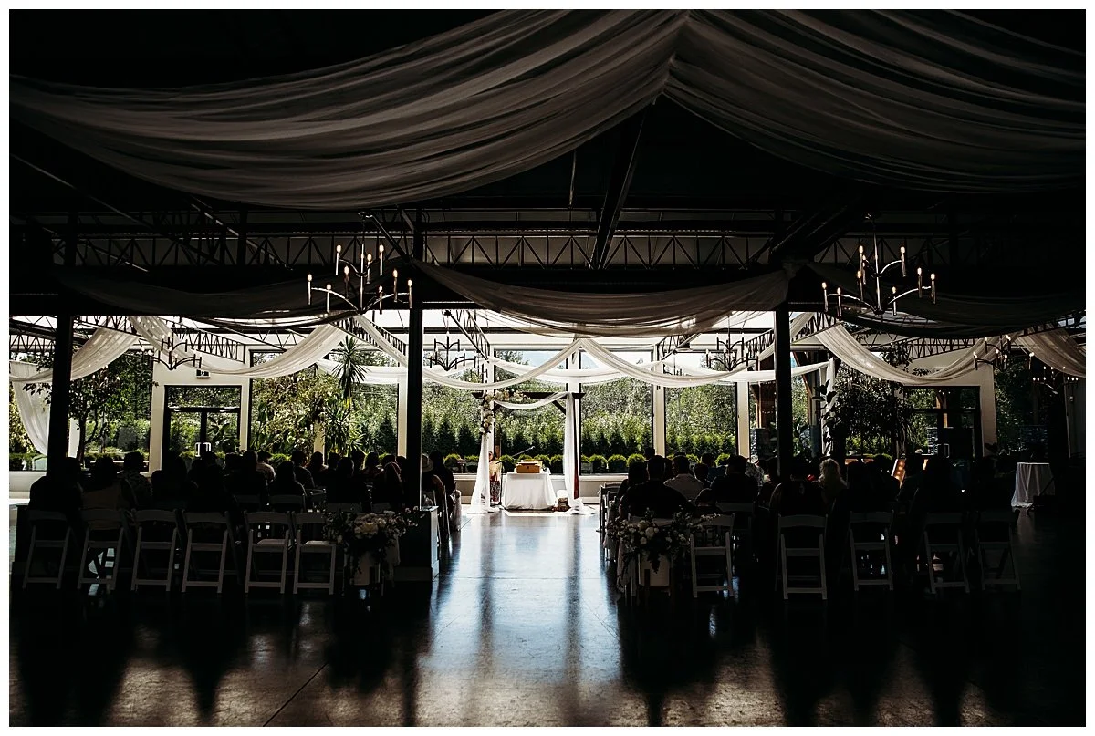 Guests Watching Wedding Ceremony Bridlewood