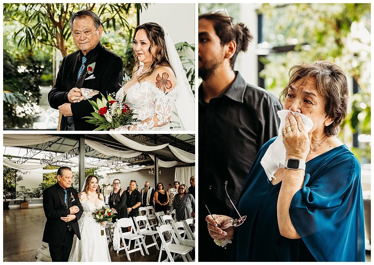 Bride Walking Down Aisle Bridlewood