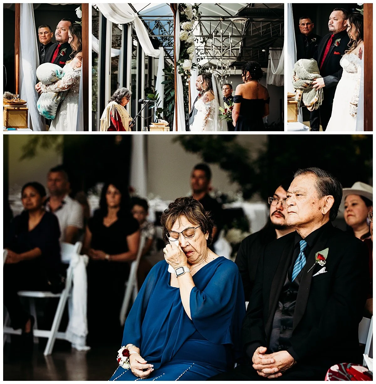 Wedding Ceremony Photos of Bridlewood Wedding Venue