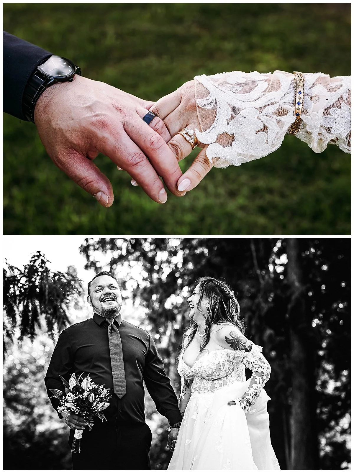 Bride and Groom Portraits at Bridlewood Wedding venue