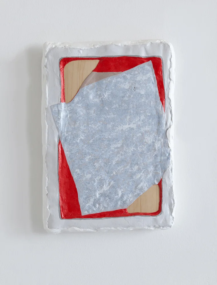 Shaved Symphony 10 x 14 x 1 in Plaster, acrylic, laminate, and foam 2013
