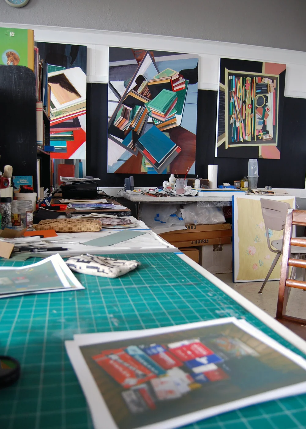 Jordan Buschur’s studio