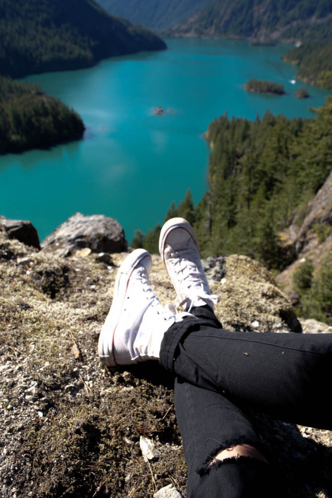 September: Adventuring to Diablo Lake in Washington with my childhood friend Jordan. 