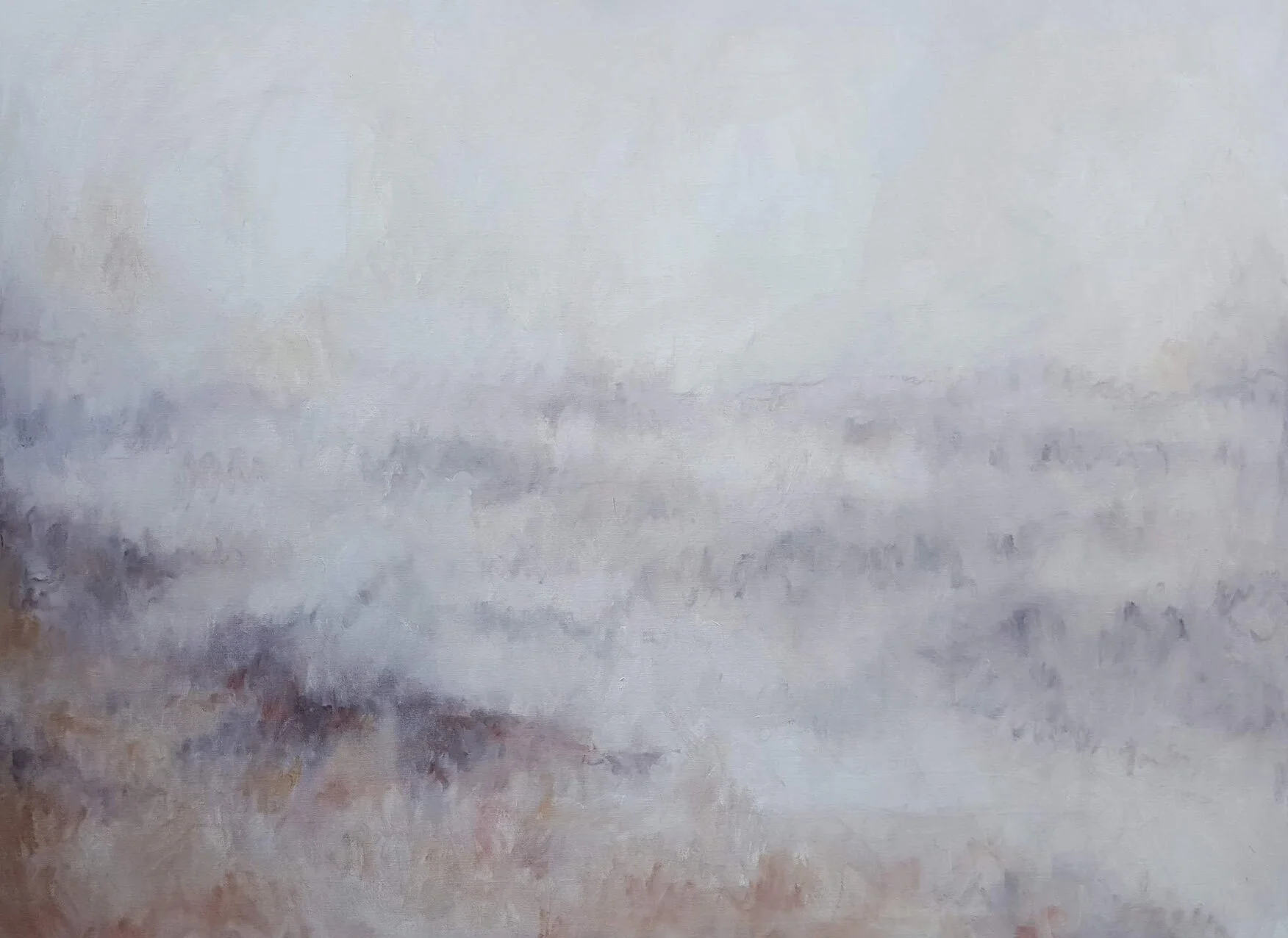 La Jolla Mist - 36 x 48" Oil on Canvas SOLD